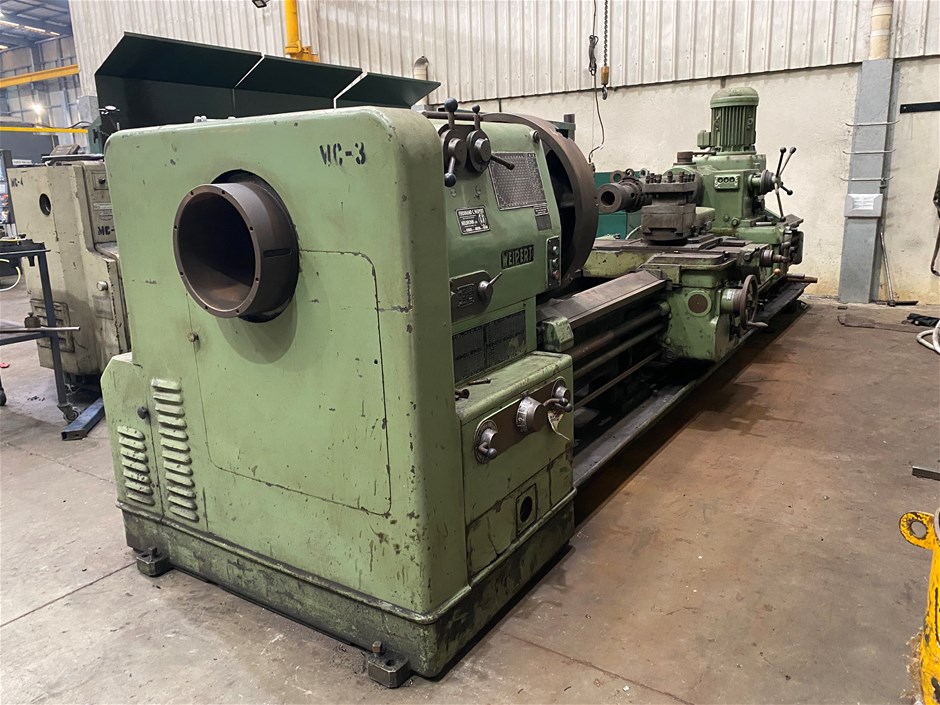 Horizontal Lathe & Portable Sandblasting Booth (Henderson)