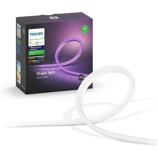 PHILIPS Hue Outdoor Lightstrip w/ Bluetooth, 2m, White, 929002289009.
