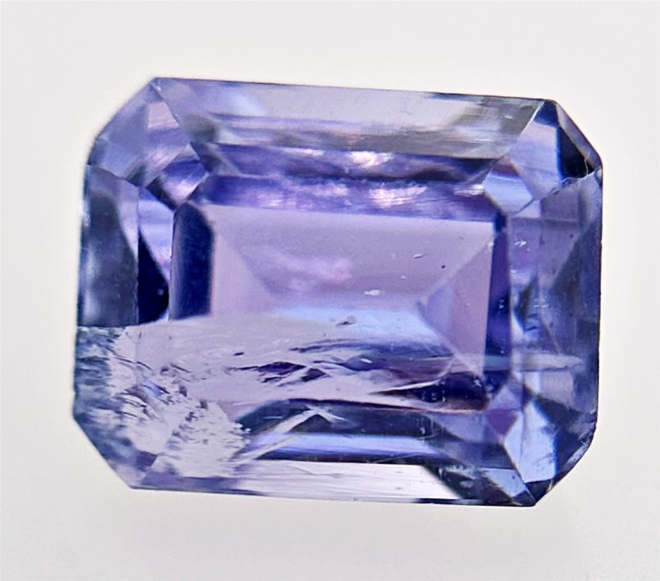 Tanzanite Bleue 0.96 Carats - Qualité VVS - Origine Tanzanie - Pierre Précieuse Neuve Avec étiquette