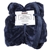 SIGNATURE Full Lit Double Cama Plush Blanket, 180cm x 200cm, (Navy Spot). N