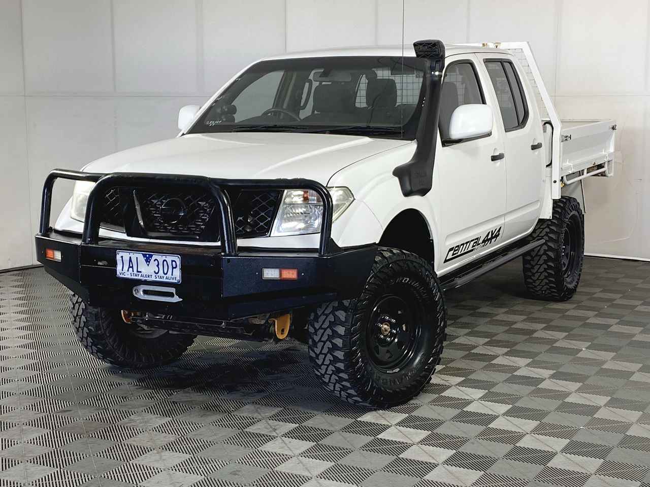 2012 Nissan Navara 4X4 RX D40 Turbo Diesel Manual Dual Cab Auction ...