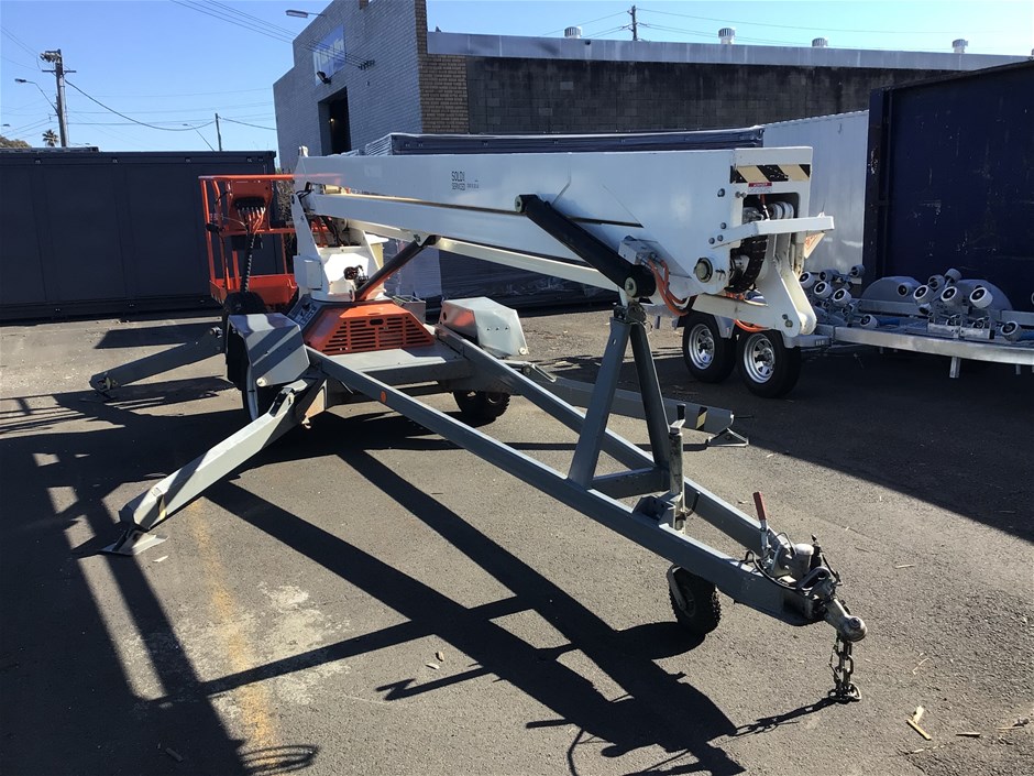 2019 Snorkel MHP15HDV4 Single Boom Lift Trailer Auction (0020-5053966 ...