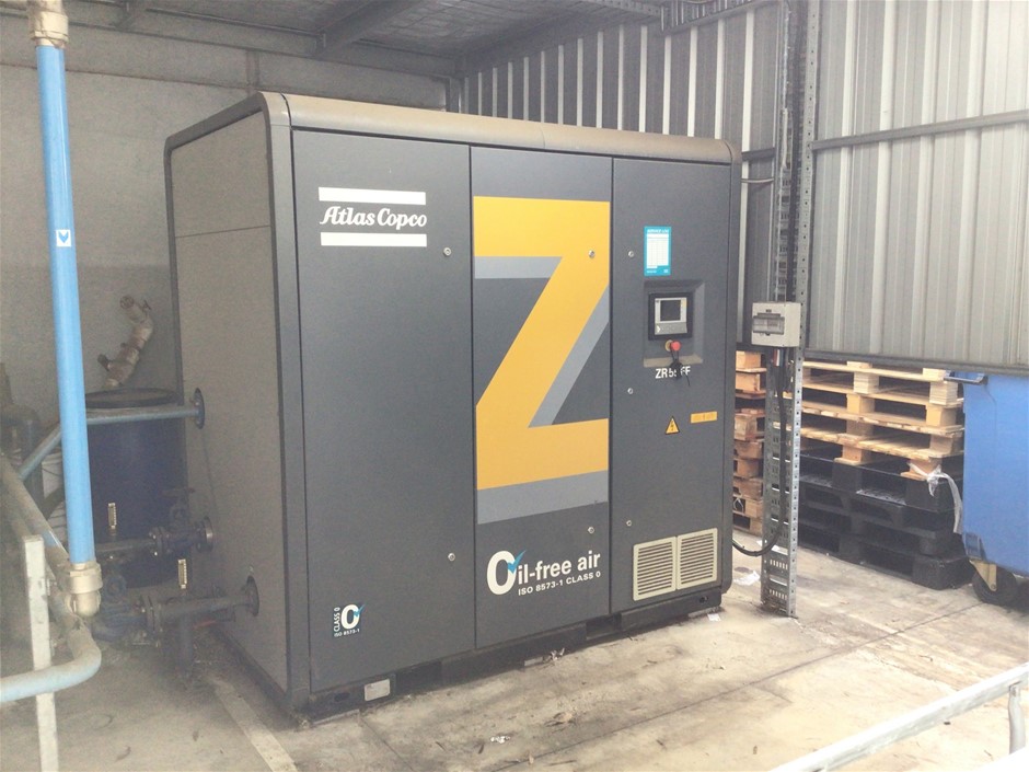 2017 ZR55 Atlas Copco Air Compressor and Dryer System - EOI 