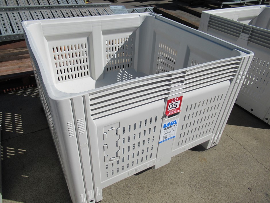 Nally Mega Bin Food Grade Bins Plastic Auction (01255054079) Grays