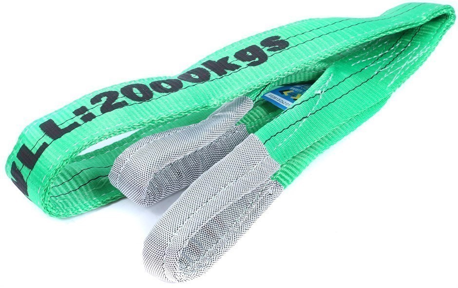 Flat Webb Lifting Sling, WLL 2000kg x 3M (With Test Cert).