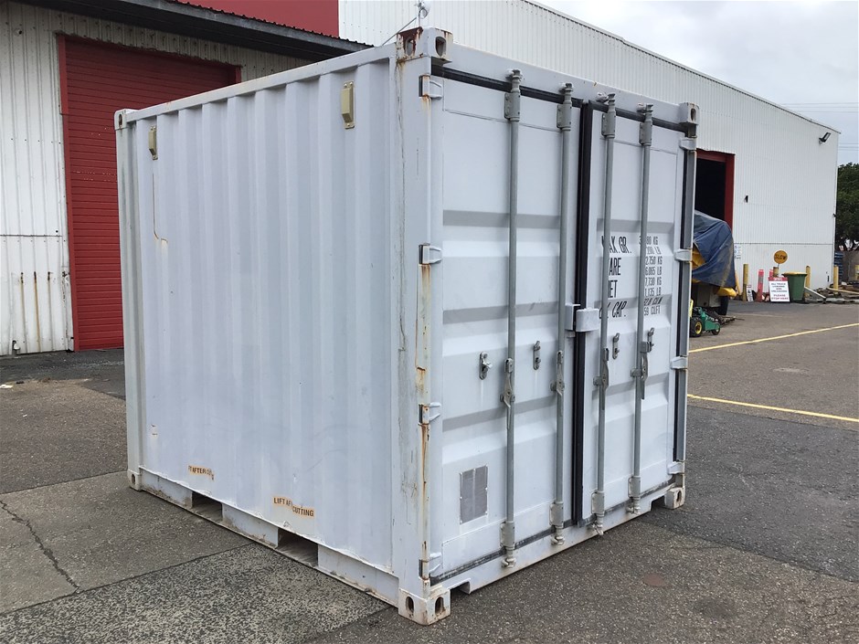 10ft Container & Puma Industrial Compressor