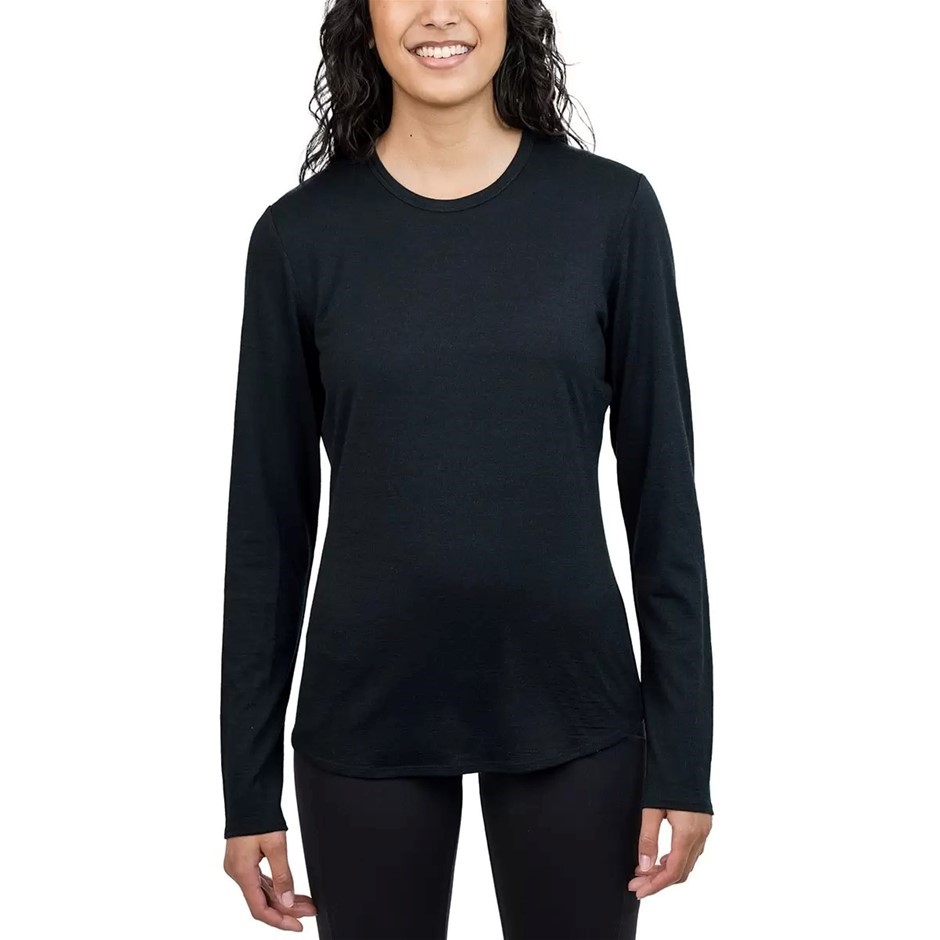 2 x SEG'MENTS Women's Merino Long Sleeve Top, Size XL, 100% Merino Wool, Bl