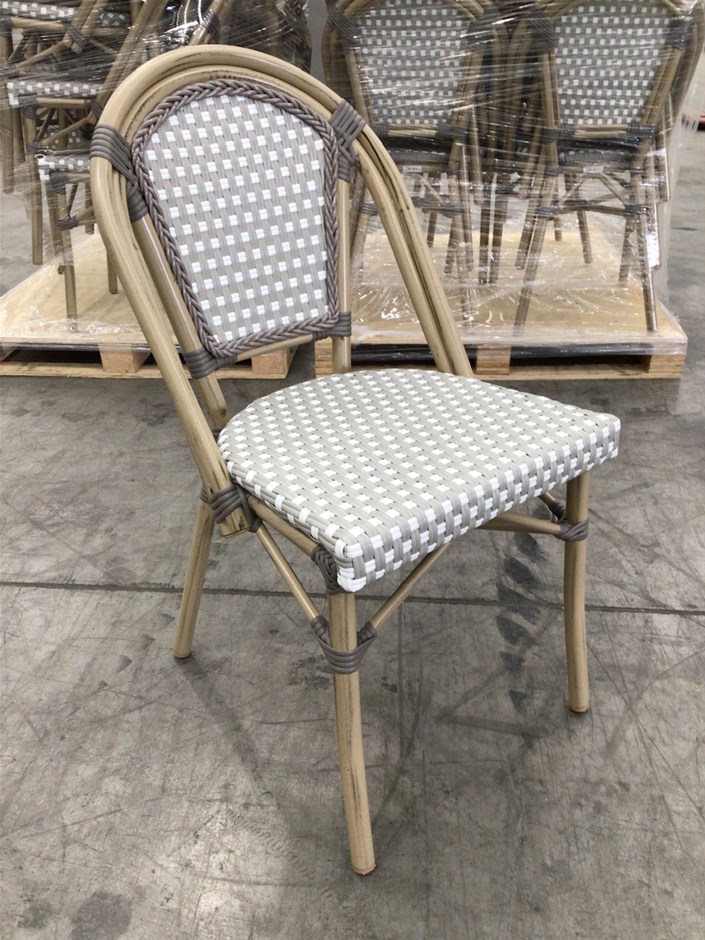 Assorted Cafe Chairs, Outdoor Setting, Catering Items