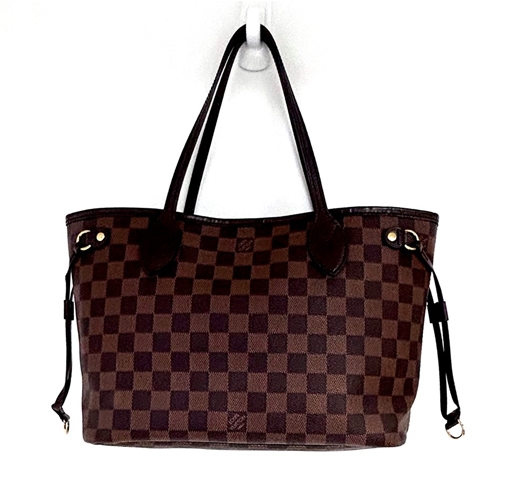 Sold at Auction: Louis Vuitton Neverfull PM Ebene Damier Tote