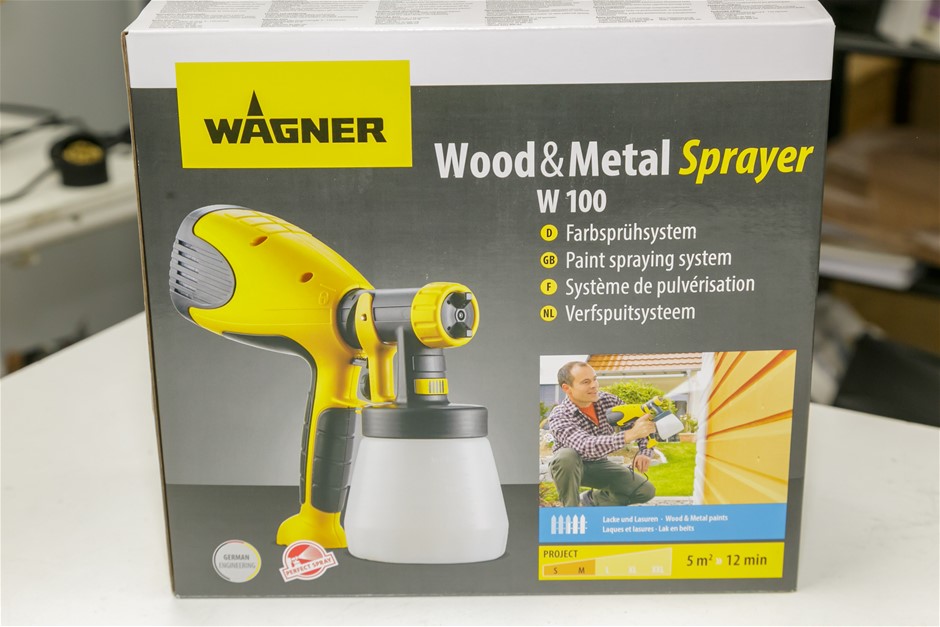 Wagner w100 deals spray gun