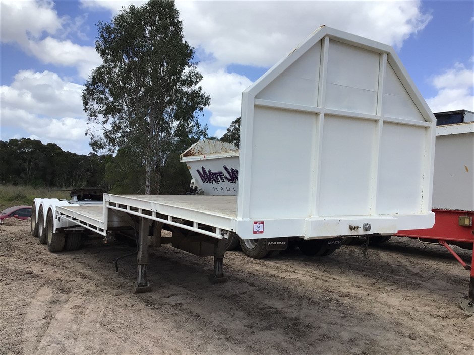 2017 Sams Trailers Triaxle Drop Deck Lead Trailer Auction (0084-7048045 ...