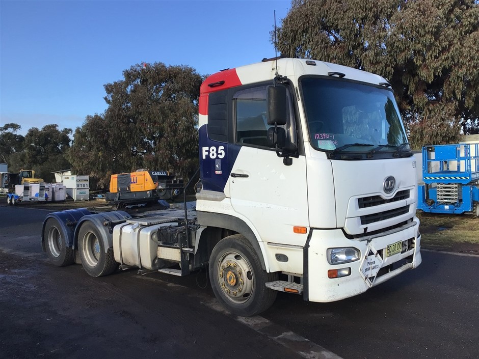 2x 2009 & 1 2008 UD GWB4D 6x4 Prime Mover Trucks