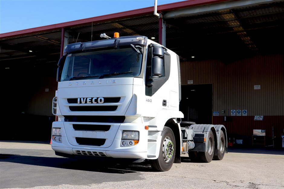2011 Iveco Stralis ATI 450 6 x 4 Prime Mover Truck Auction (0005 ...