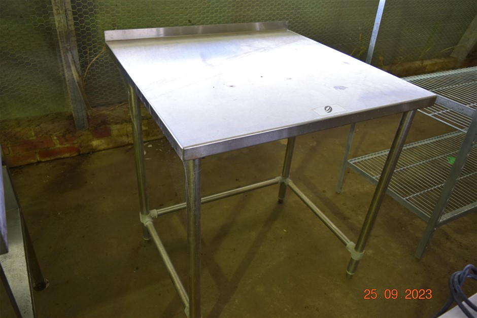 Stainless Steel Food Prep Bench Auction (00099045178) Grays Australia
