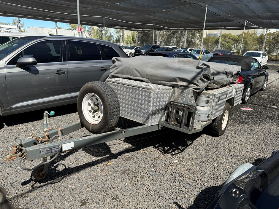 HOMEMADE OFFROAD CAMPER TRAILER- NO RESERVE