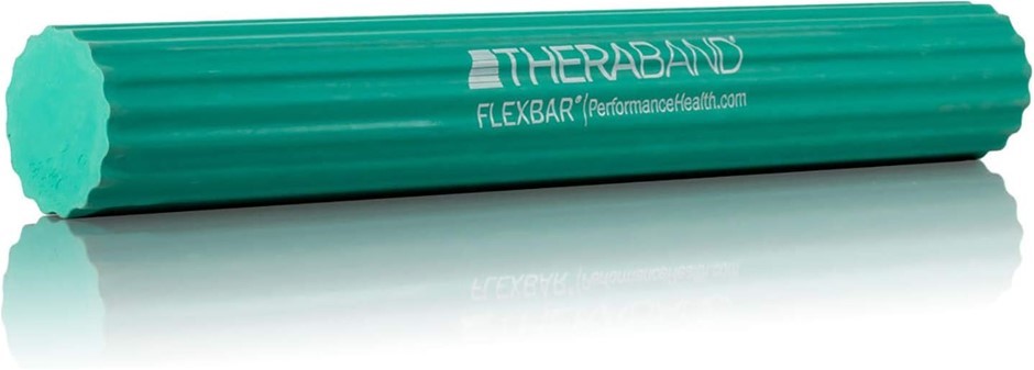THERABAND FlexBar, Tennis Elbow Therapy Bar, Relieve Tendonitis Pain & Impr