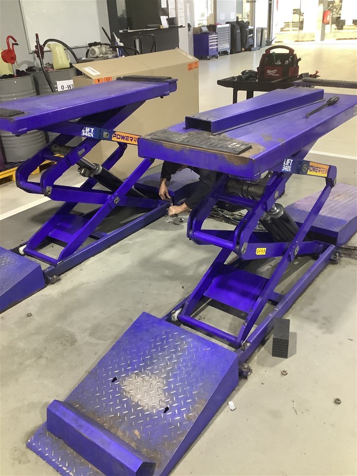 Powerrex HL35F Scissor Lift Auction (00013027209) Grays Australia