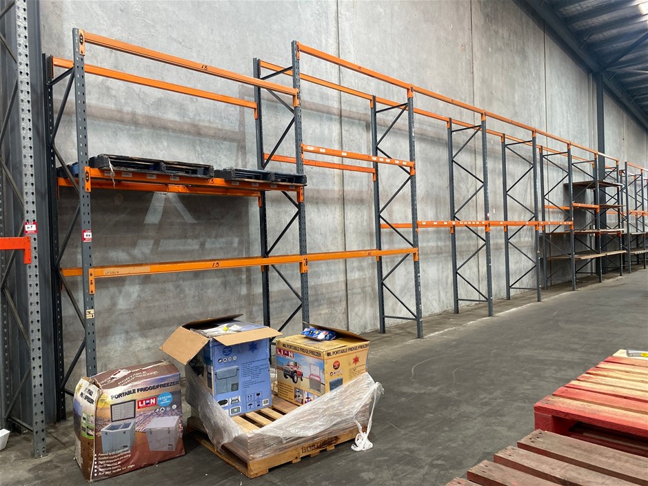 7 x Bay of DEXION pallet racking Auction (0049-3027218) | Grays Australia
