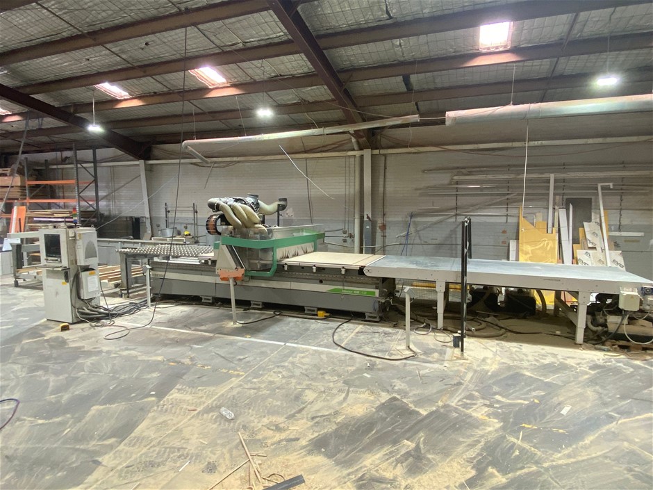 Biesse Rover G9.12 CNC Machining Centre & Dust Extractors 