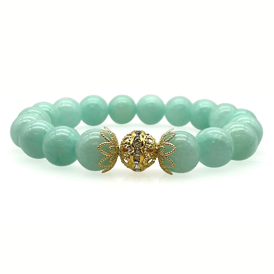 Luxurious Gemstone Beaded Bracelets
