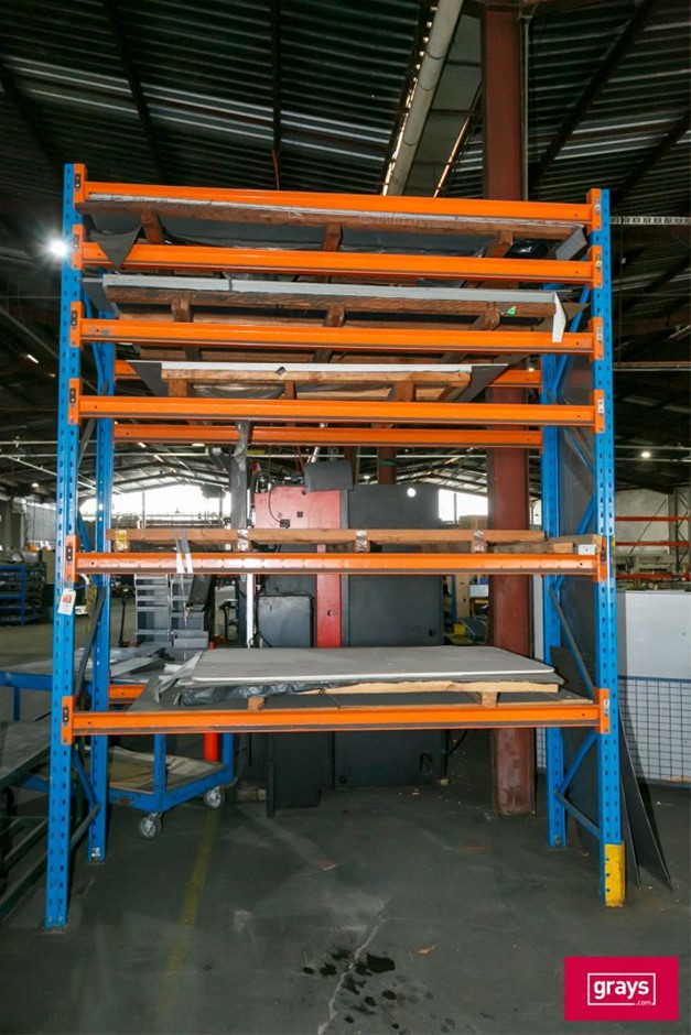 1 Bay Pallet Racking Auction (09195054314) Grays Australia