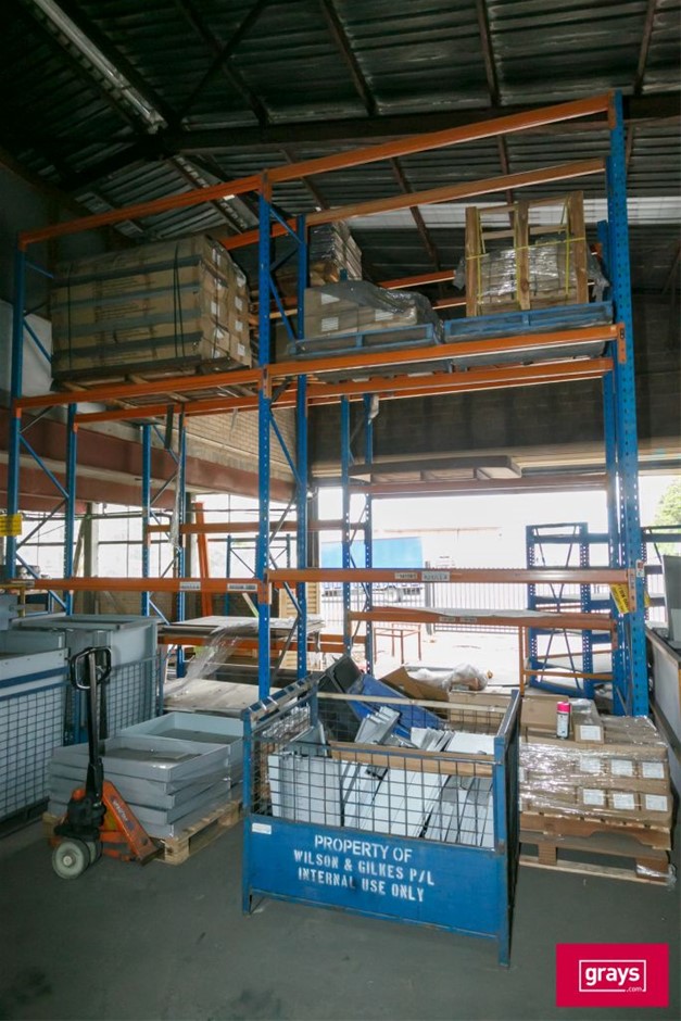 2 Bay Pallet Racking Auction (09305054314) Grays Australia