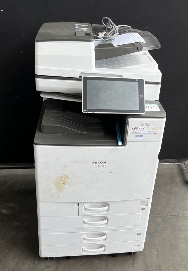 Ricoh IM C3000 Multifunction Colour LaserJet Printer Photocopier ...