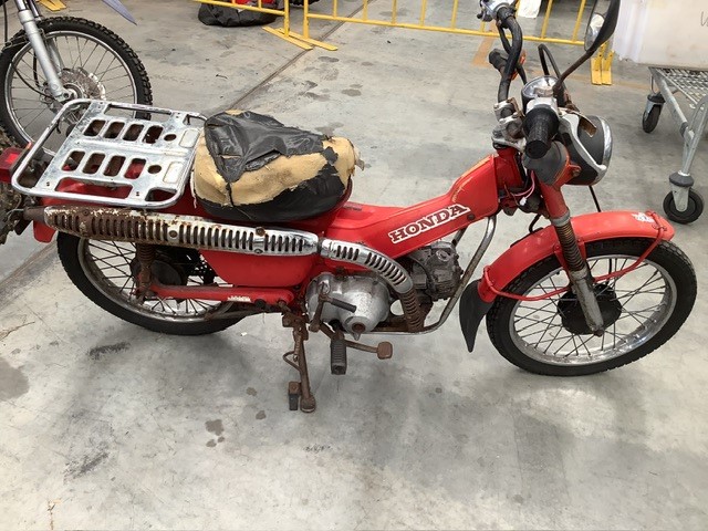 Honda CT110 Postie Bike Motorcycle