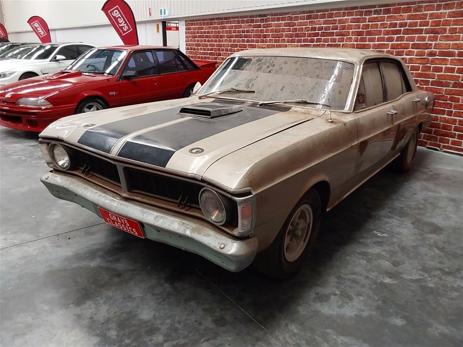 1970 Ford XY Falcon GT Manual Sedan Barn Find  - NO RESERVE!!