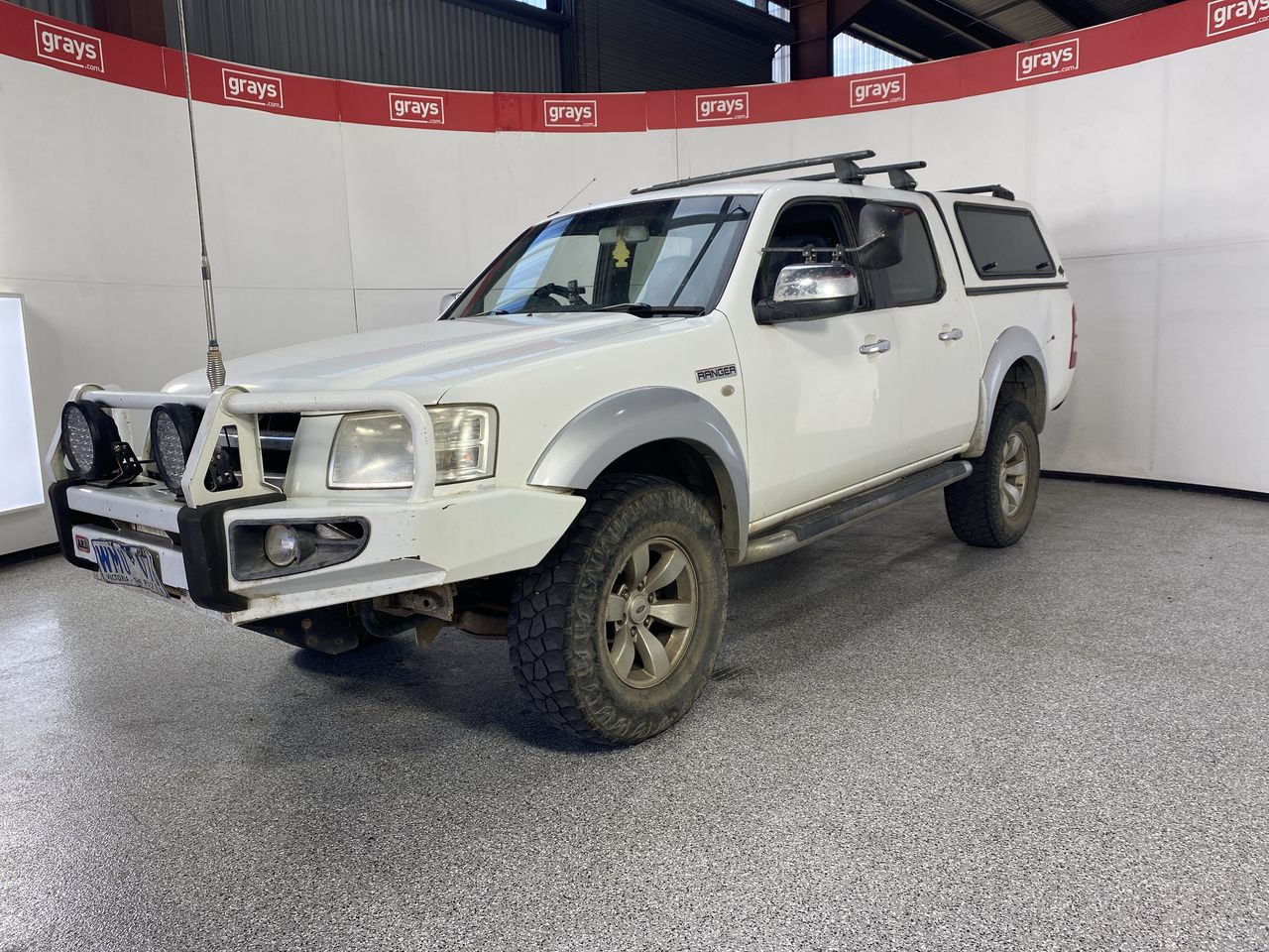 2008 Ford Ranger XLT 4x4 Crew Cab PJ Turbo Diesel Manual Dual Cab ...