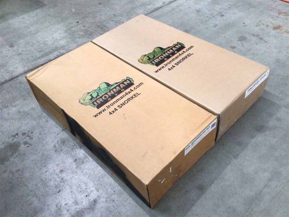 Qty 2x Unused Ironman Snorkel Kits Auction (01437048168) Grays Australia