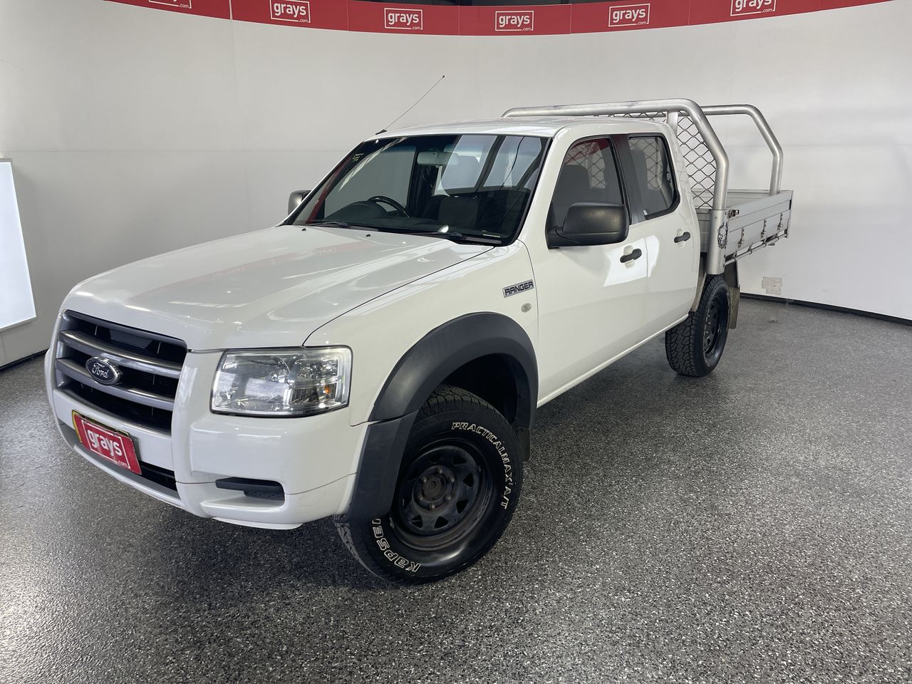 2008 Ford Ranger XL 4x2 Crew Cab PJ Turbo Diesel Automatic Dual Cab ...