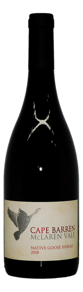 Cape Barren Native Goose Shiraz 2018 (6x 750mL), McLaren Vale.