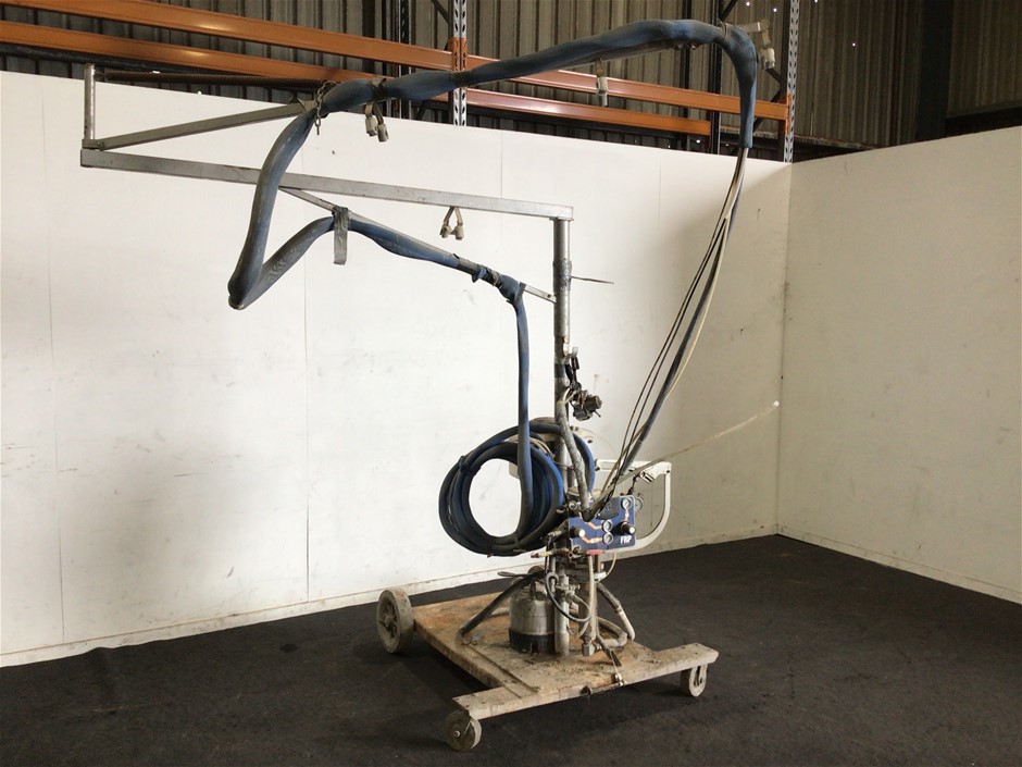 Graco 16R129 - 13:1 Ratio Internal Mix Chop System Hose, Cart, Mast ...
