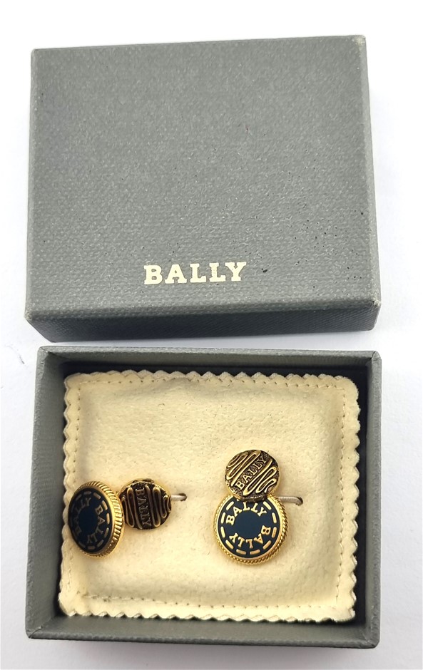 A PAIR OF BALLY CUFFLINKS Auction 0010 2556554 Grays Australia