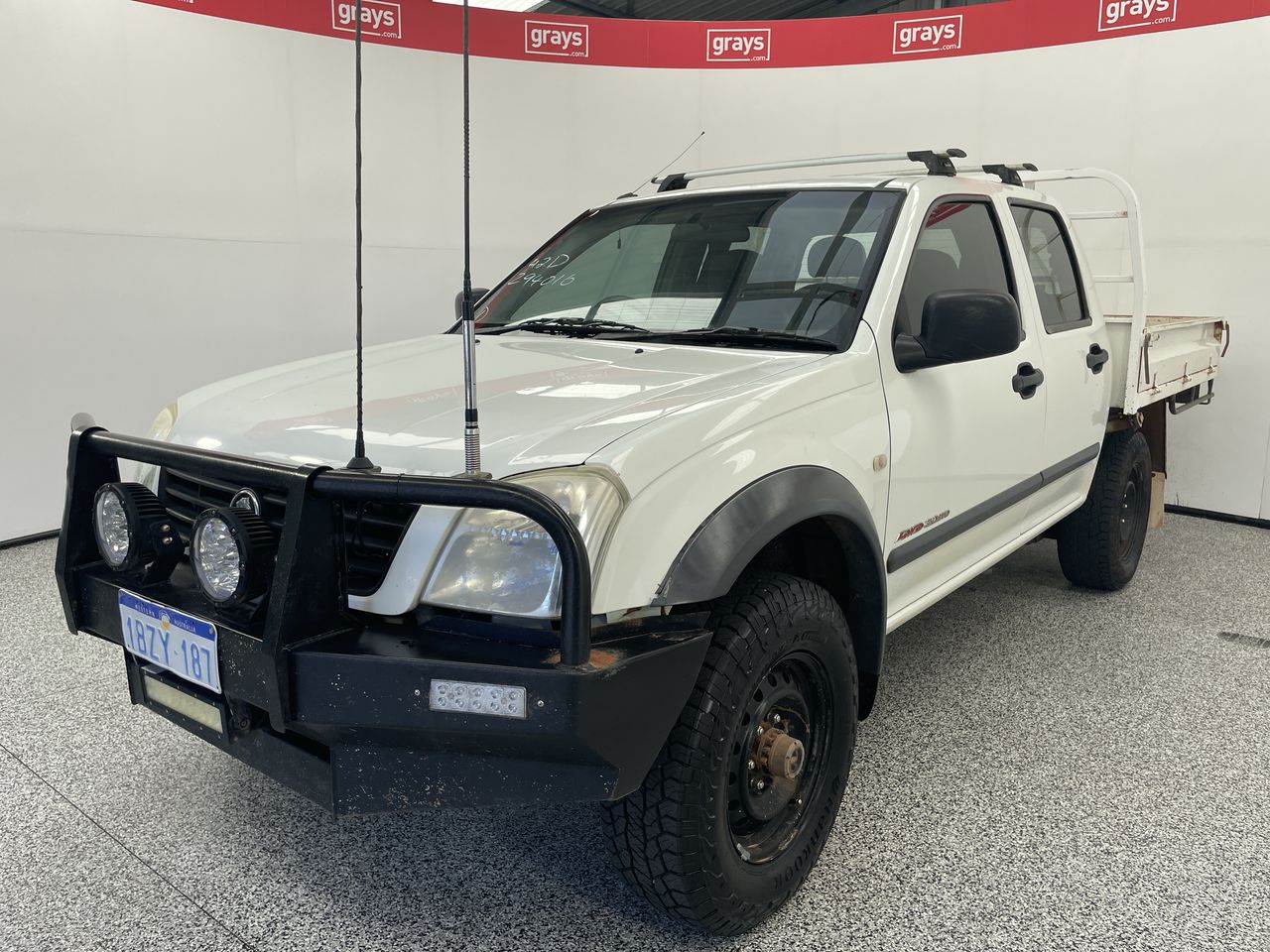 2005 Holden Rodeo LX TD Crew Cab RA T/D Manual Dual Cab