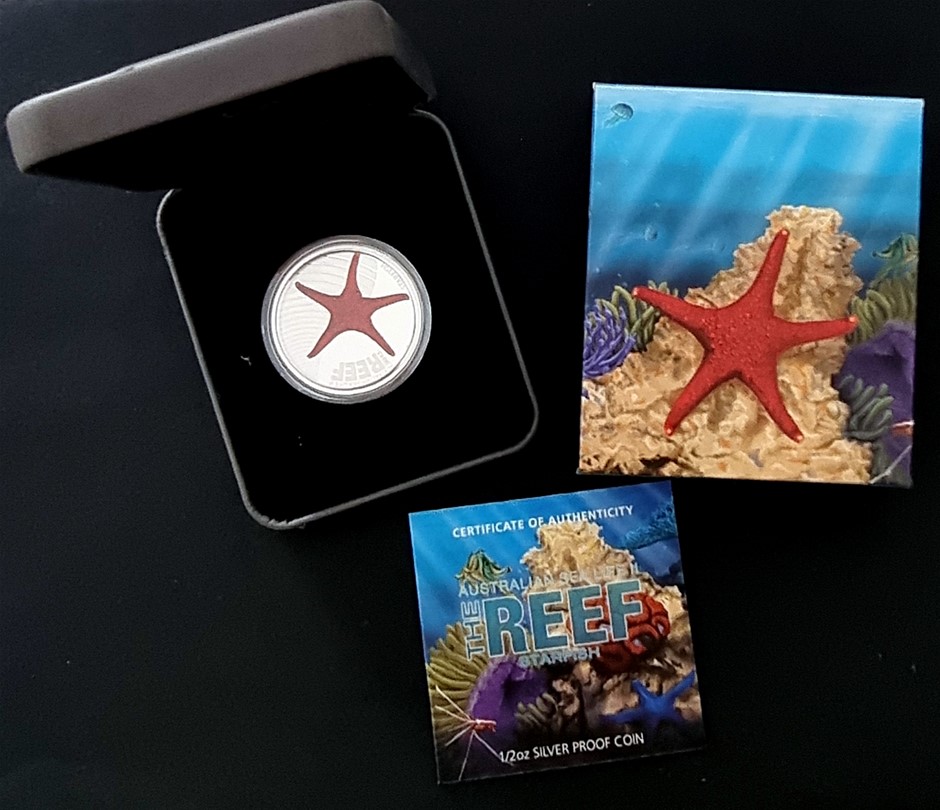 PROOF 1/2oz SILVER SEA LIFE COLLECTORS COIN Auction (0006-2557368 ...