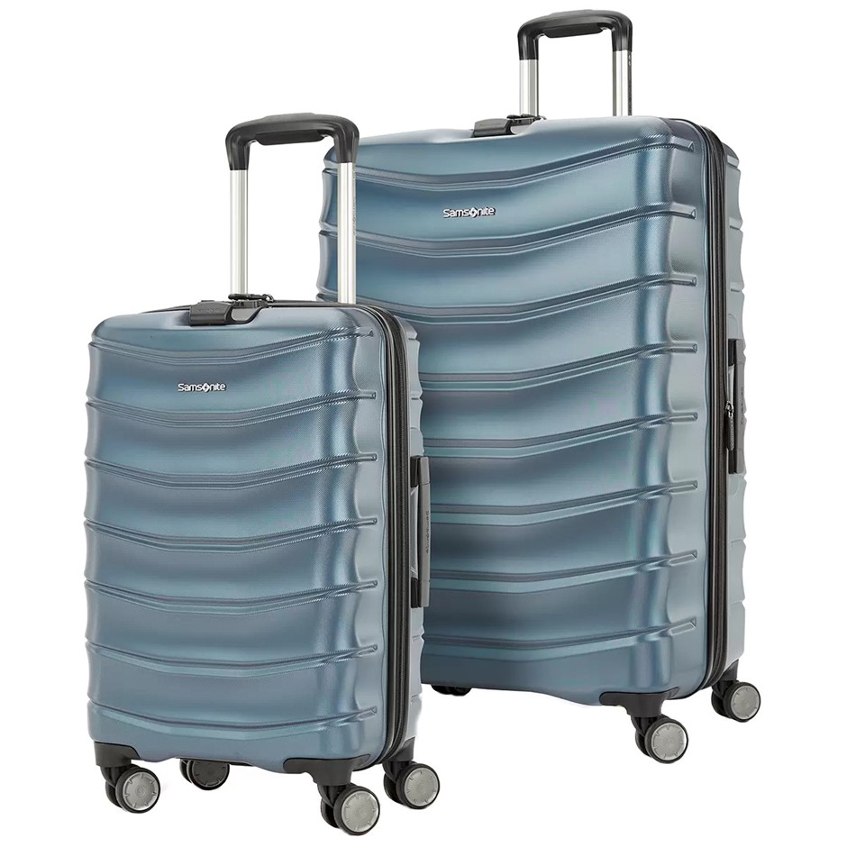 SAMSONITE Amplitude 2.0 2Piece Luggage Set, French Blue Navy, Large