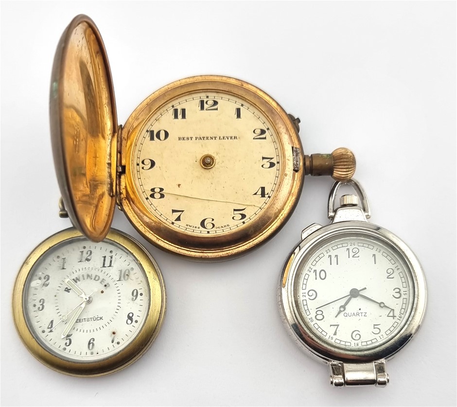 A BULK COLLECTION OF VINTAGE POCKET WATCHES Auction (00112556840) Grays Australia