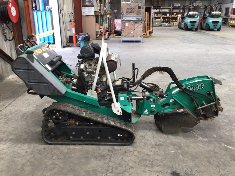 Red Roo Petrol Stump Grinder Auction (0053-5055387) | Grays Australia