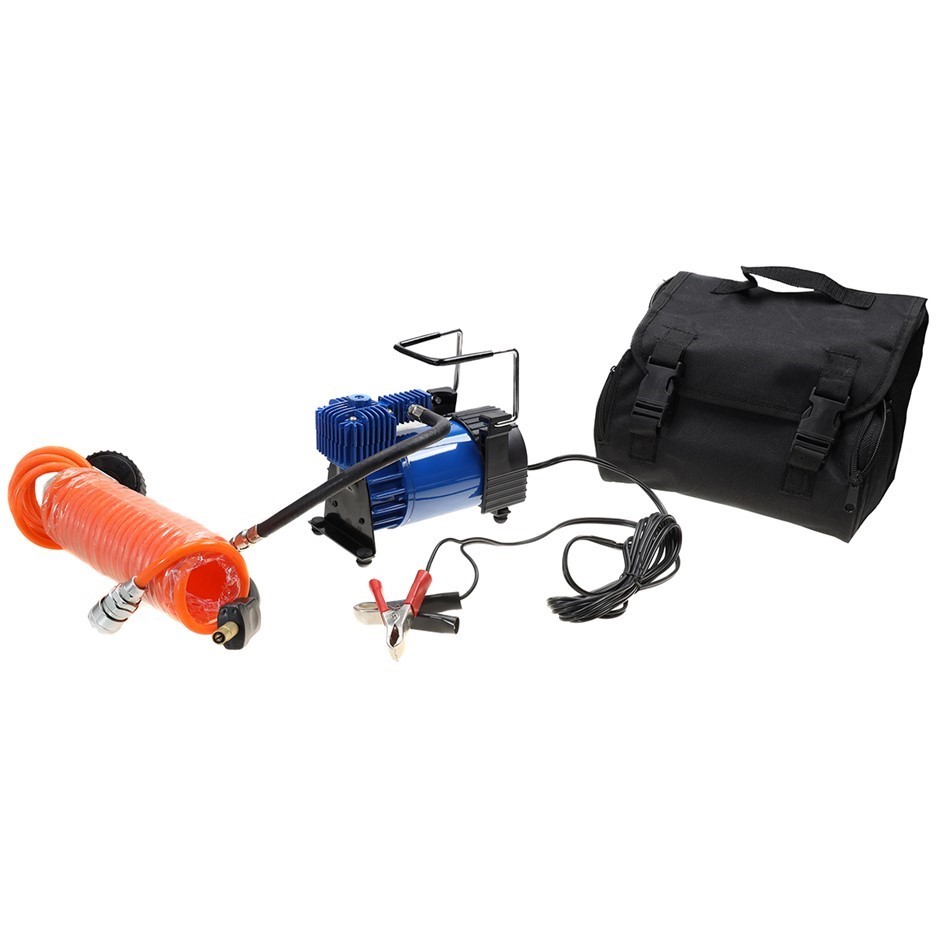 Heavy Duty Mini Air Compressor KIt 32psi Capacity.