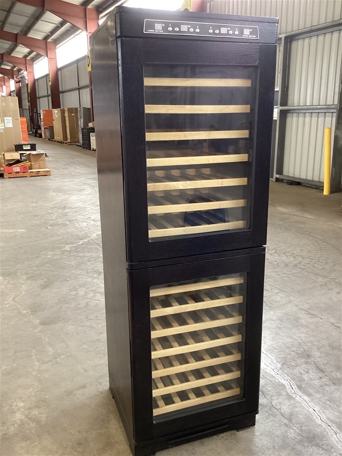 2 Sectioned Wine Fridge Auction (00038018200) Grays Australia