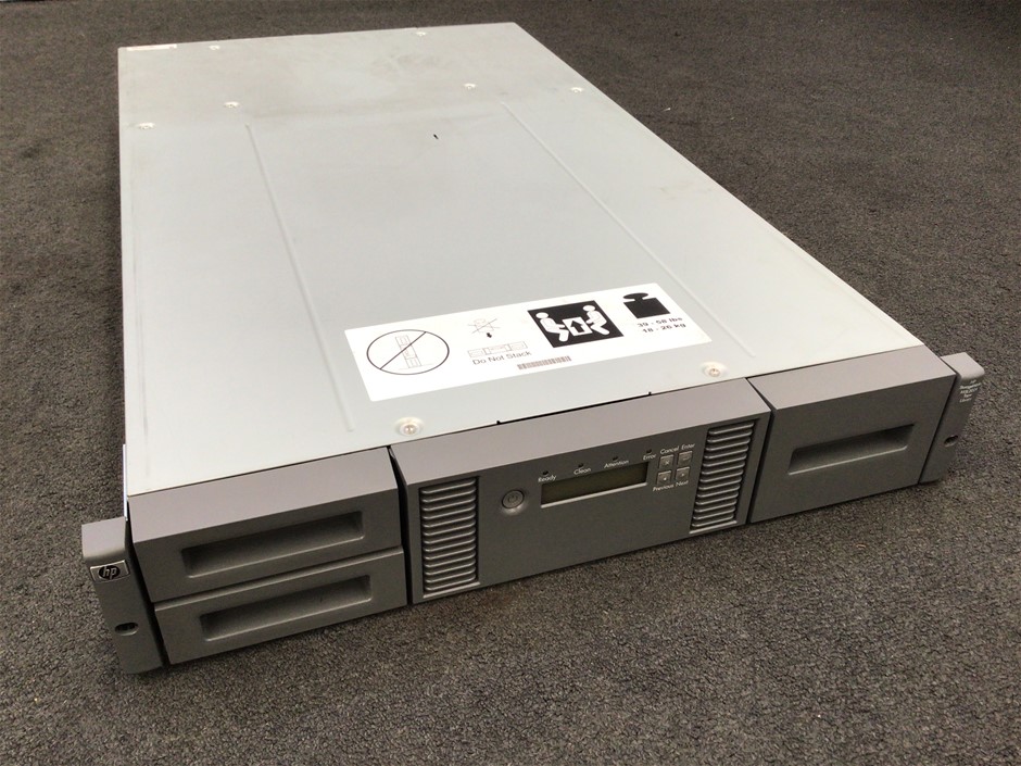 HP StorageWorks MSL2024 Tape Library Auction (00177049574) Grays