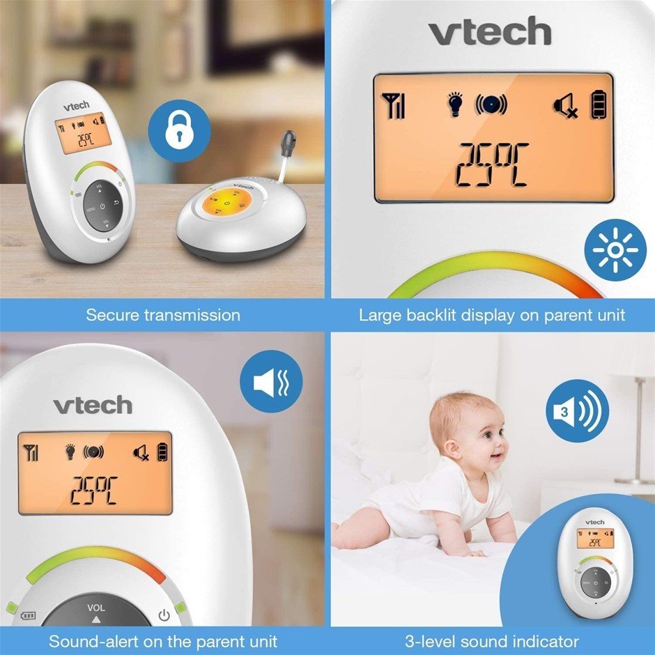 Vtech bm2150 best sale audio baby monitor