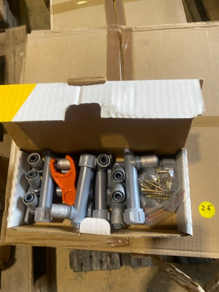 Kitchen and Bathroom Plumbing Pipe Clips and adaptors 