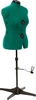 DRITZ Opal Green Adjustable Dress Form, Medium size