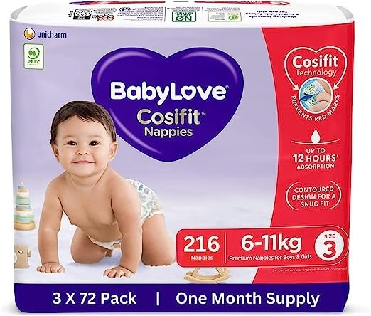 Babylove crawler hot sale nappies