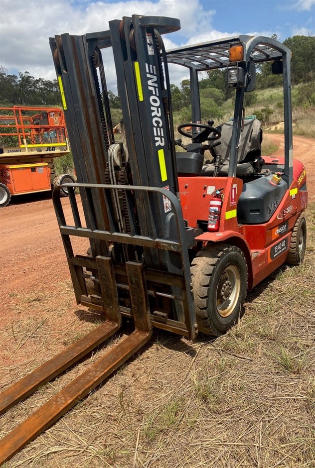 2012 Enforcer FD25TMA Forklift 2.5t 4.5m Diesel (Gladstone