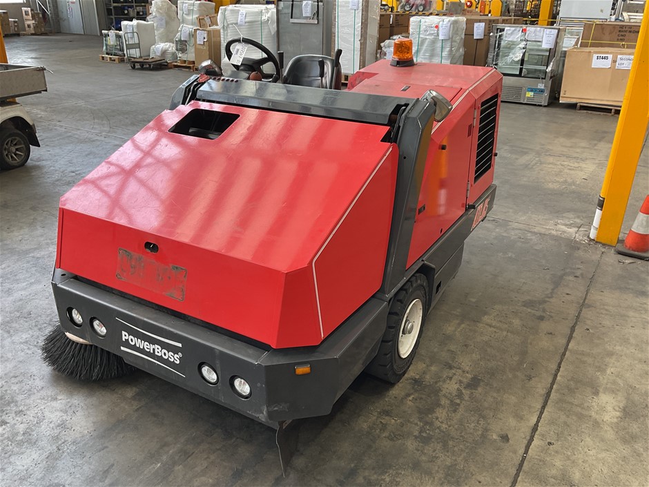 2019 PowerBoss Atlas PB620LP Gas Industrial Ride on Floor Sweeper ...