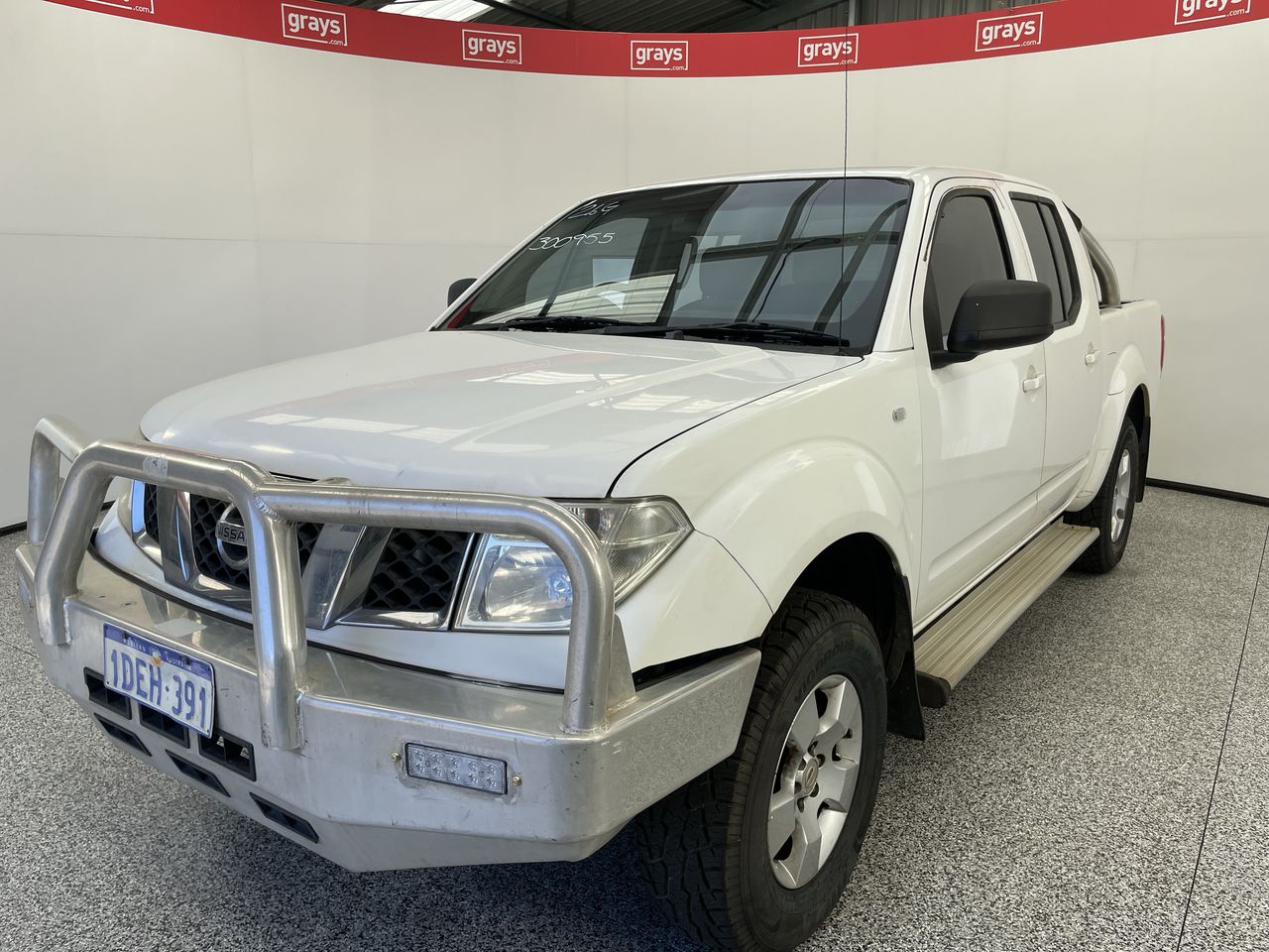 2009 Nissan Navara RX (4X4) D40 Turbo Diesel Manual Dual Cab